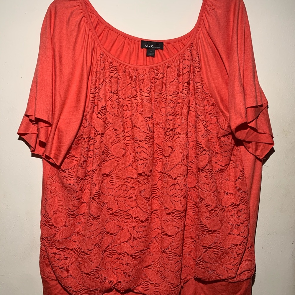 ALYX Plus Size Top with detailing on front.